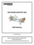 User Manual - 3648 Series Bariatric Homecare Bed